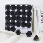 Taixi wholesale seven-layer awakening soap flower rose head simulation immortal flower rose handmade DIY bouquet material