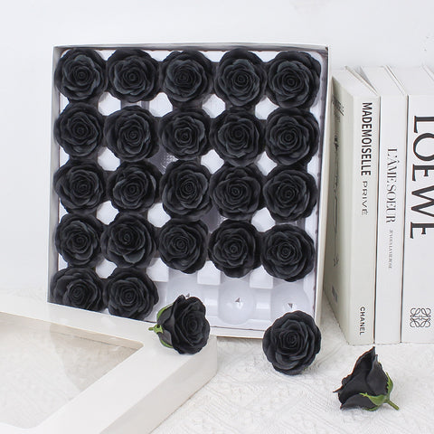 Taixi wholesale seven-layer awakening soap flower rose head simulation immortal flower rose handmade DIY bouquet material