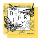 New waterproof retro dreamy butterfly floral wrapping paper - bopp thickened pearlescent film, available in multiple colors