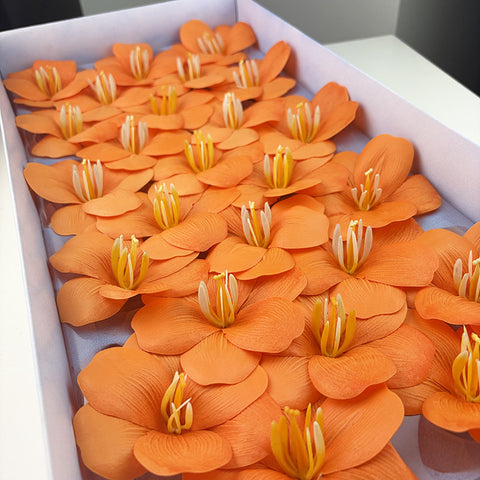 Soap flower tulip new bouquet flower accessories simulated flower gifts open tulip with flower embellishment