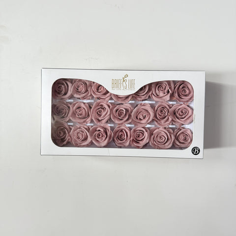 Flower directly from the manufacturer Yunnan Baohua rose head newcomers must buy eternal flower rose B grade 2-3cm flower head