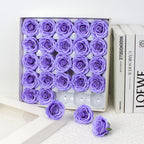 Taixi wholesale seven-layer awakening soap flower rose head simulation immortal flower rose handmade DIY bouquet material