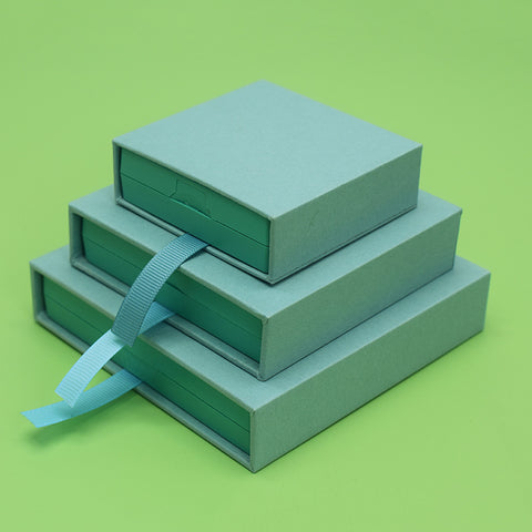 Customized Eco-friendly Portable Reusable Handmade Paperboard Jewelry Drawer Packaging Gift Box