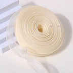 Pure edge fishtail yarn 40 yards flower packaging materials baking packaging decorative bow straps large roll floral materials