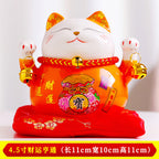 4.5 inch Lucky Cat Cute Cartoon Piggy Bank Ceramic Gift Printing Home Decoration Customer Wholesale Shipping