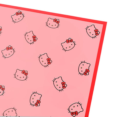 Cartoon magic edge bow cat cat head cat kt matte translucent paper bouquet wrapping paper waterproof floral packaging