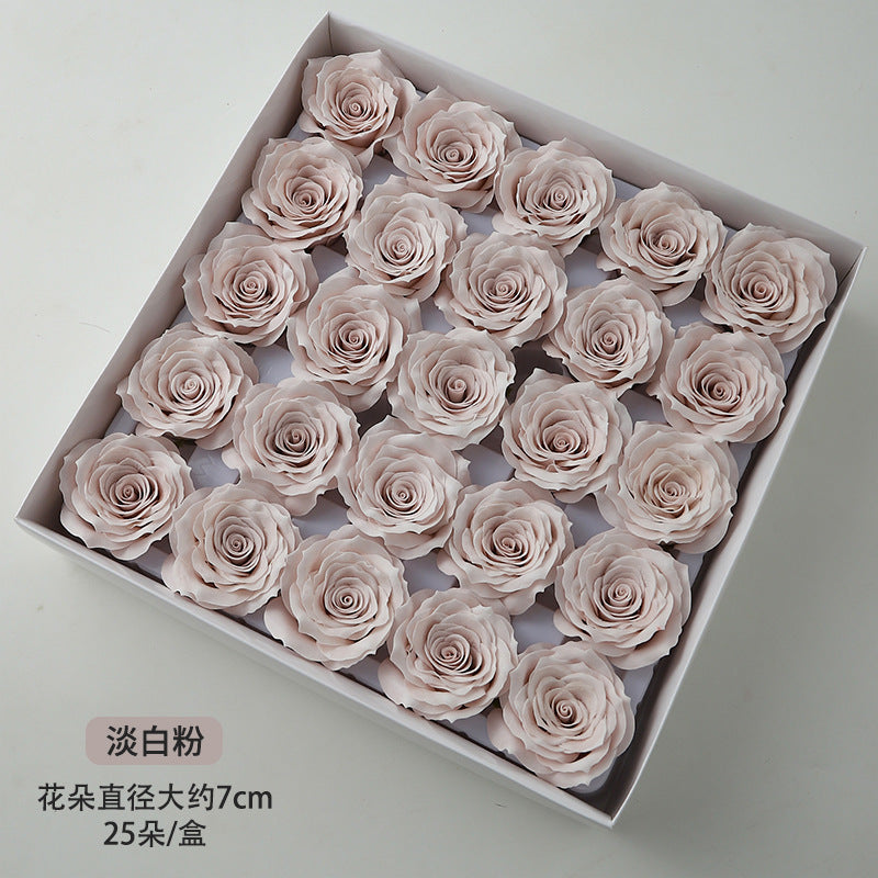 New Manta Rose Soap Flower Seven Layer Roll Core Wave Lace Simulation Flower DIY Flower Shop Packaging Materials