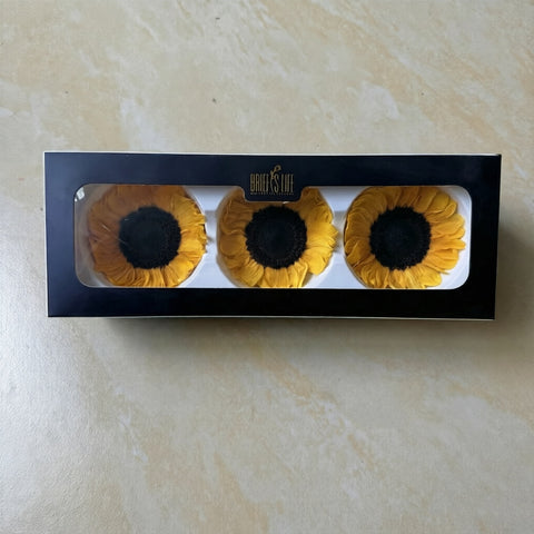 Eternal Sunflower Eternal Flower Sunflower Flower Head Material Keep Flower Sunflower Flower Head Spot Wholesale