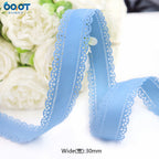 3cm Solid Color Lace Hollow Grosgrain Ribbon Eco-Friendly Durable Modern DIY Handmade Bow Headgear Hair Valentine's Day Wedding