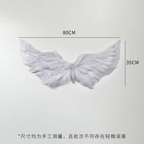 Internet celebrity feather explosion winged angel wings cone bouquet decoration advanced floral handmade DIY material