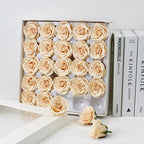 Taixi wholesale seven-layer awakening soap flower rose head simulation immortal flower rose handmade DIY bouquet material