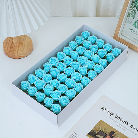 Thumbflower boxed mini soap rose bouquet, Valentine's Day gift decoration materials, wholesale preserved flowers