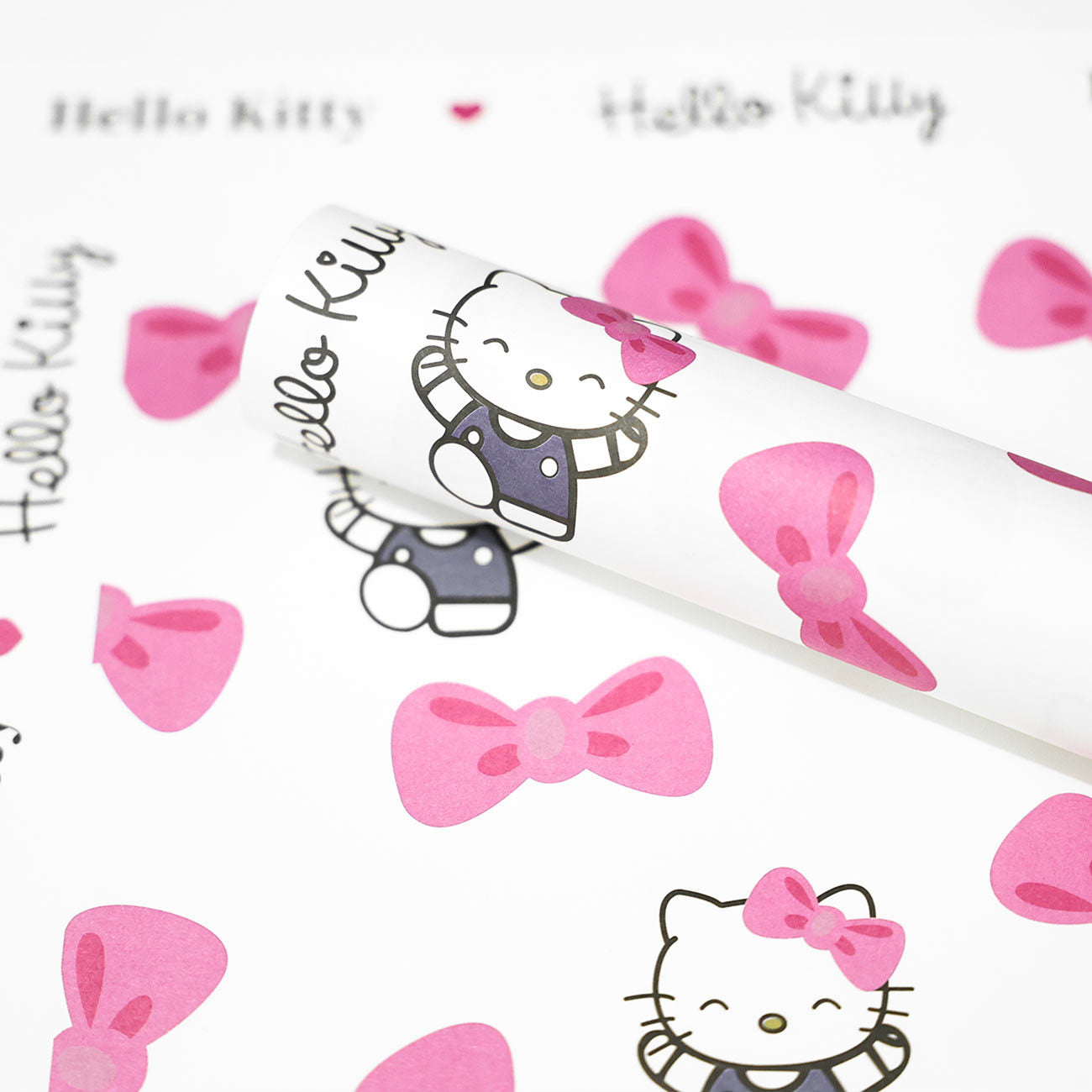Cartoon KT Cat Wrapping Paper White Kraft Paper Thickened Cute Cat Florist Floral Handmade DIY Material