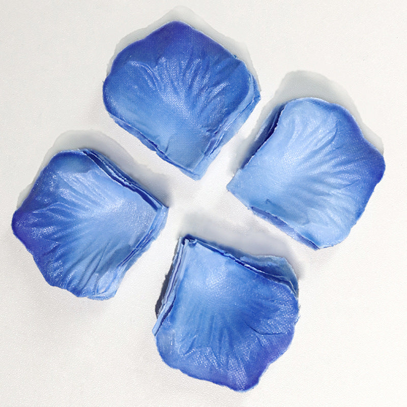 Wholesale wedding scene hand-thrown flower non-woven fabric simulated petals wedding room wedding bed decoration petals 120 pieces/bag