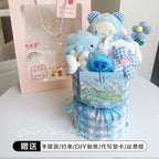 Factory Direct Supply Butter Bear Doll Bouquet UV Resistant Knit Valentine's Day Birthday Gift