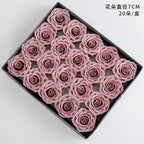 Qixi Festival new soap flower head pride rose aromatherapy immortal flower seven layers soap flower simulation flower wholesale
