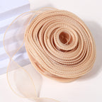 Pure edge fishtail yarn 40 yards flower packaging materials baking packaging decorative bow straps large roll floral materials