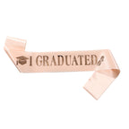 European and American fashion graduation shoulder strap IGRADUATED etiquette belt ribbon graduation party clothing shoulder strap decoration