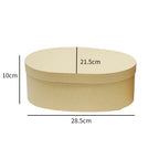 Dragon Boat Festival primary color kraft paper box flower bouquet flower arrangement box Dragon Boat Festival floral fruit box empty box simple flower shop packaging