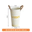 Retro old wrought iron waking flower bucket deep water flower arrangement bucket flower shop home living room decoration floor-to-ceiling iron flower bucket