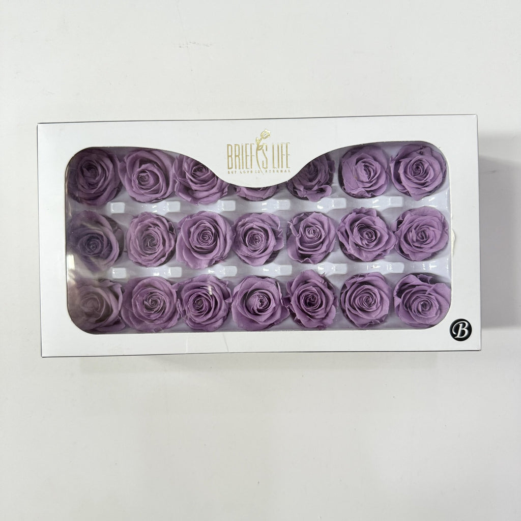 Flower directly from the manufacturer Yunnan Baohua rose head newcomers must buy eternal flower rose B grade 2-3cm flower head