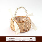 Willow Hand Woven Modern Hanging Eco-Friendly Rattan Kitchen Storage Customized Design Shape Flower Shop Basket Small Basket