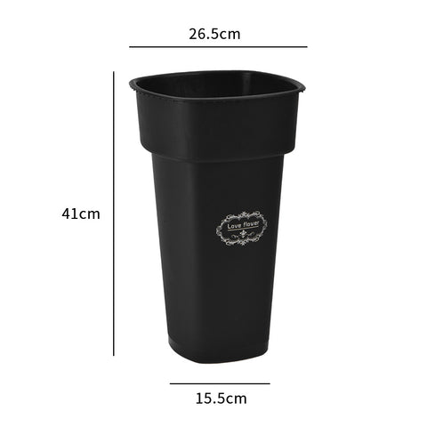 Wake flower bucket flower shop special Hong Kong-style square flower bucket wholesale stall household dried flowers flower growing bucket Wake flower bucket