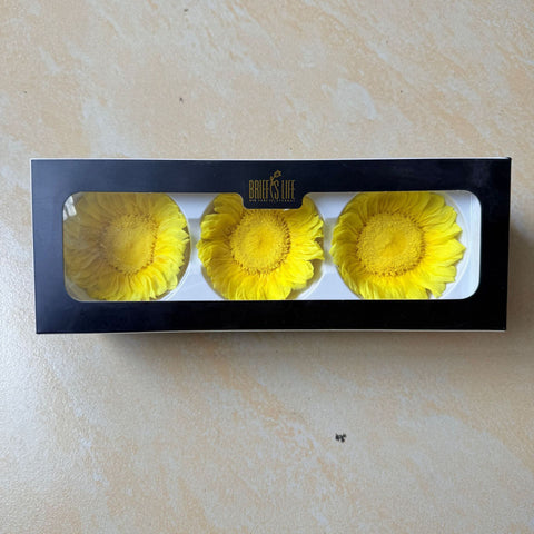 Eternal Sunflower Eternal Flower Sunflower Flower Head Material Keep Flower Sunflower Flower Head Spot Wholesale