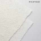 Internet celebrity handmade cloud hemp paper random pattern bark paper autumn and winter retro premium feeling bag flower paper thickened art paper wholesale