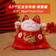 4.5 inch Lucky Cat Cute Cartoon Piggy Bank Ceramic Gift Printing Home Decoration Customer Wholesale Shipping