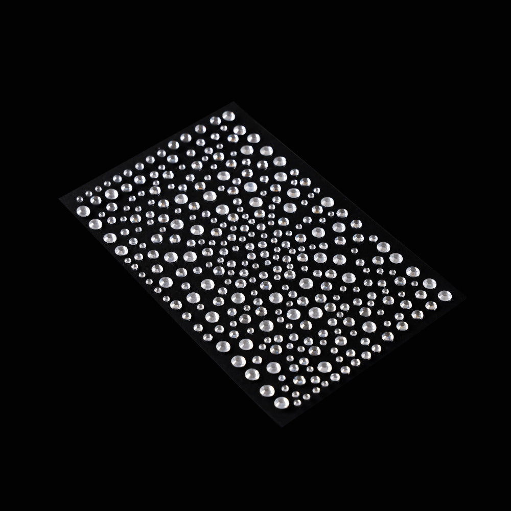 Star diamond sticker flower shop bouquet decoration rhinestone sticker flower petal letter diamond flower art packaging consumables