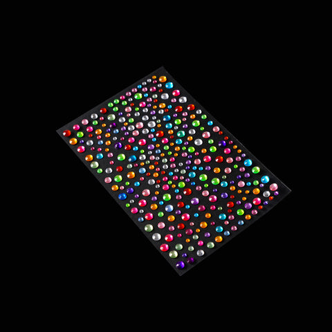 Star diamond sticker flower shop bouquet decoration rhinestone sticker flower petal letter diamond flower art packaging consumables