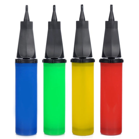 Plastic flat nozzle pump, manual hand pump, balloon macaron inflatable cylinder wholesale directly from the manufacturer
