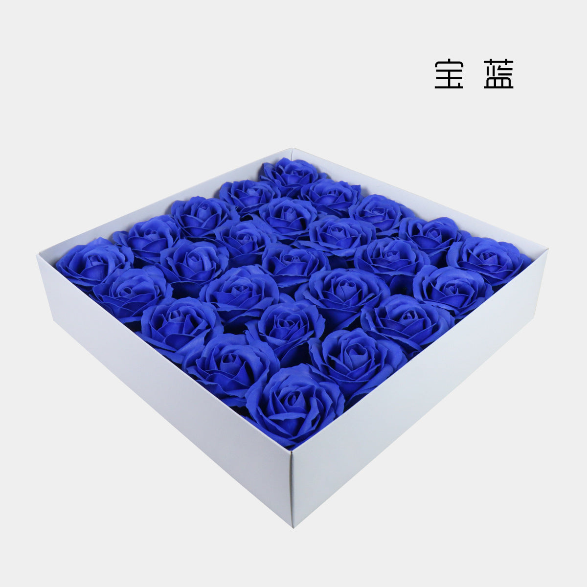 Artificial flower five-layer rose soap flower large flower head soap flower gift box bouquet flower shop festival supplies manufacturer wholesale