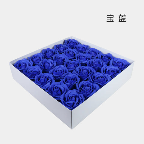 Artificial flower five-layer rose soap flower large flower head soap flower gift box bouquet flower shop festival supplies manufacturer wholesale
