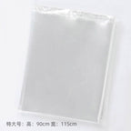High transparency bouquet dust bag transparent bouquet bag rainproof windproof glass paper bag send flowers flower packaging wholesale