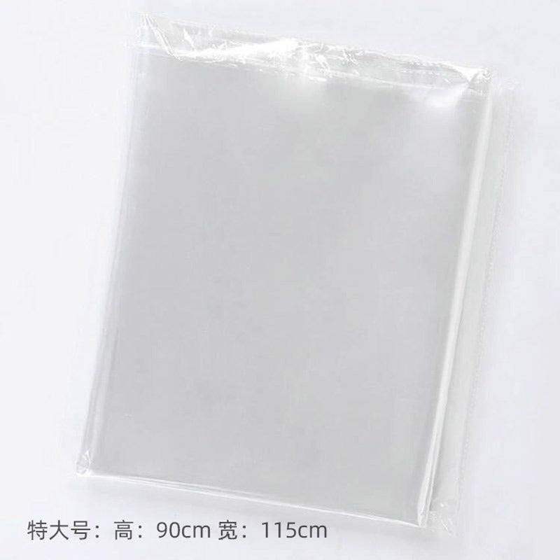 High transparency bouquet dust bag transparent bouquet bag rainproof windproof glass paper bag send flowers flower packaging wholesale
