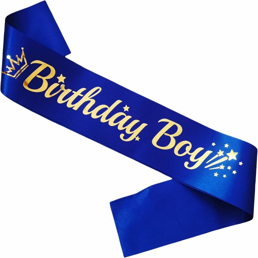 Cross-border Special for Birthday Bachelorette Party Birthday Boy Birthday Boy Shoulder Strap with Stars Etiquette Strap