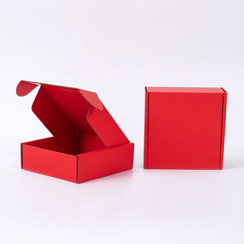 Hot Custom Pink Corrugated Collapsible Shipping & Gift Box Mailer with Matt Lamination Portable Reusable Packaging