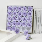 Taixi wholesale seven-layer awakening soap flower rose head simulation immortal flower rose handmade DIY bouquet material
