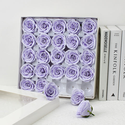 Taixi wholesale seven-layer awakening soap flower rose head simulation immortal flower rose handmade DIY bouquet material