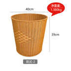 Round laundry bucket Bedroom laundry basket Living room Toy sundries storage basket Bath towel basket Hotel towel basket