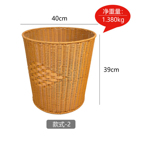 Round laundry bucket Bedroom laundry basket Living room Toy sundries storage basket Bath towel basket Hotel towel basket