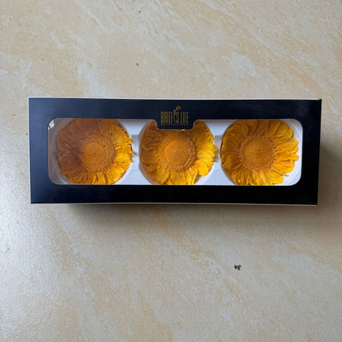 Eternal Sunflower Eternal Flower Sunflower Flower Head Material Keep Flower Sunflower Flower Head Spot Wholesale