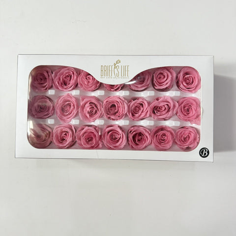 Flower directly from the manufacturer Yunnan Baohua rose head newcomers must buy eternal flower rose B grade 2-3cm flower head