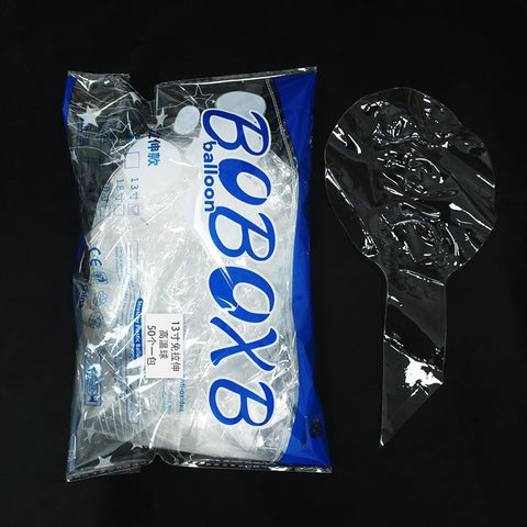 Bobo ball Internet celebrity balloon Transparent balloon 18 inch 20 inch 24 inch 36 inch bag round Bobo ball night market factory direct sales
