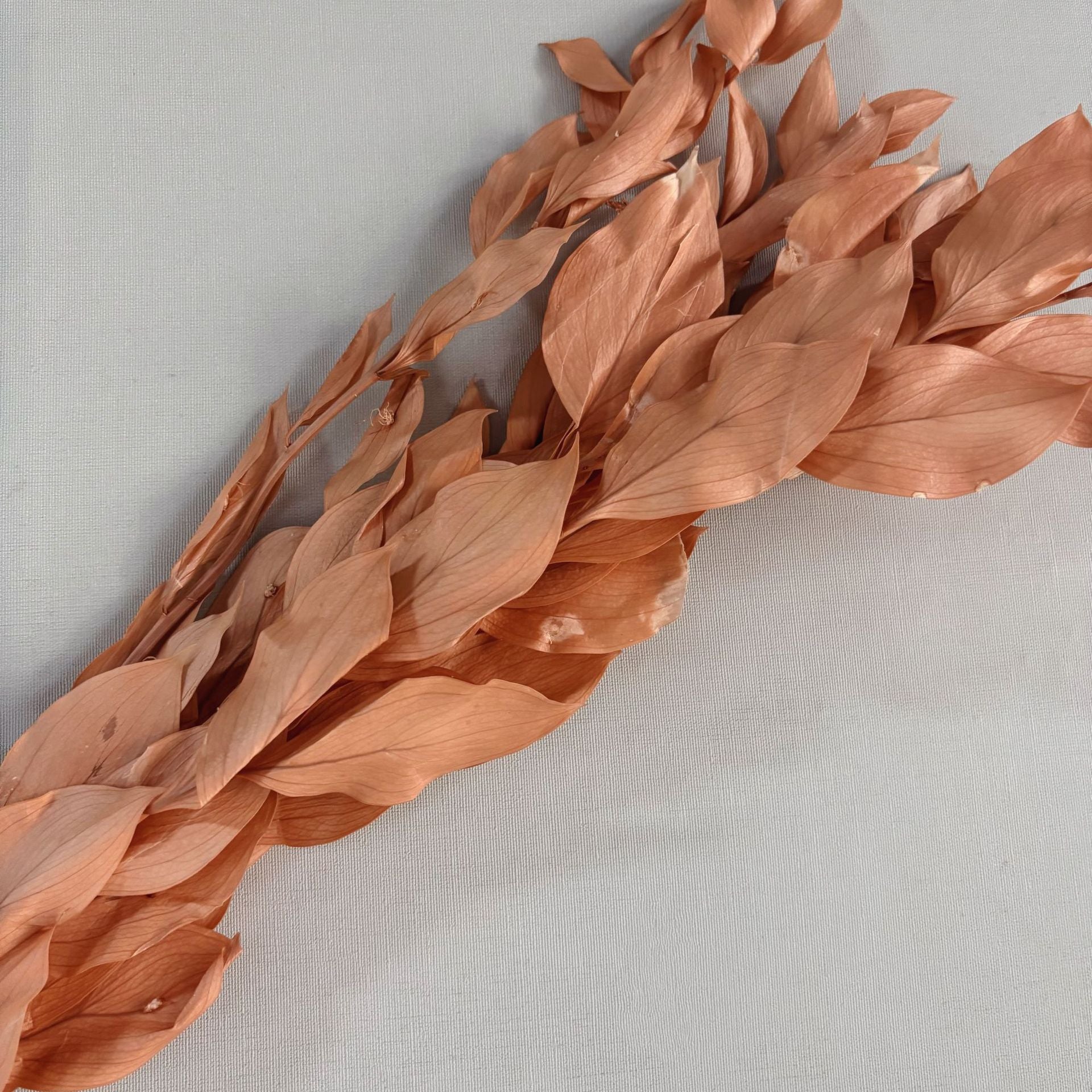 Orange leaf eternal flower ins wind home decoration DIY bouquet with materials Yunnan wholesale orange leaf orange leaf dried flower bouquet