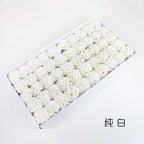 Soap flower head, carnation soap flower, artificial flower head, flower head festival bouquet gift box, DIY materials, flowers