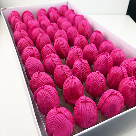 New product simulation tulip flower head soap flower mother's day send mother arrangement flower accessories handmade materials