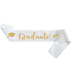 European and American fashion graduation shoulder strap IGRADUATED etiquette belt ribbon graduation party clothing shoulder strap decoration